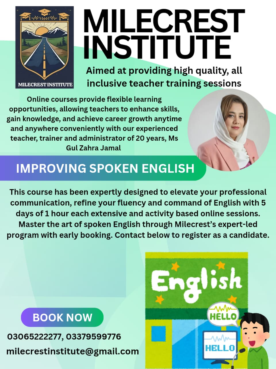 Cover of Improving Spoken English